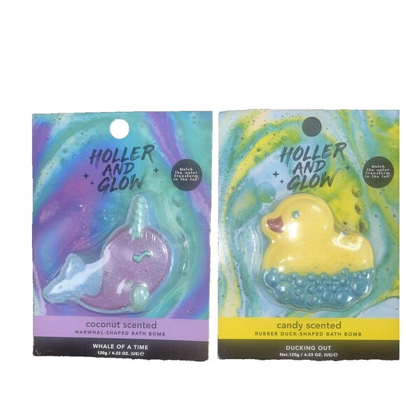 Shower & Bath SETS- LOT 4pcs- Shower Steamers 2 Gift Sets/Packs & 2 Bath Bombs - Picture 4 of 6